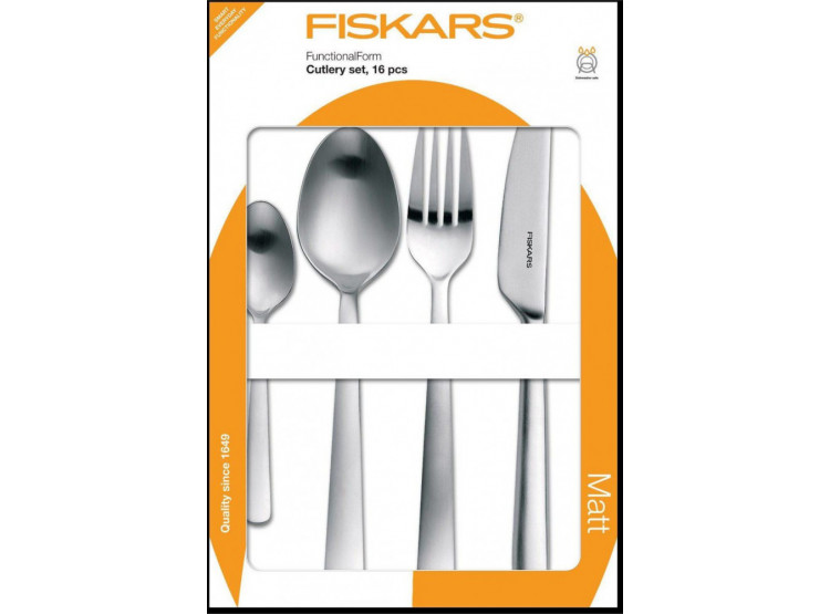 Fiskars Sada příborů, mat, 16ks