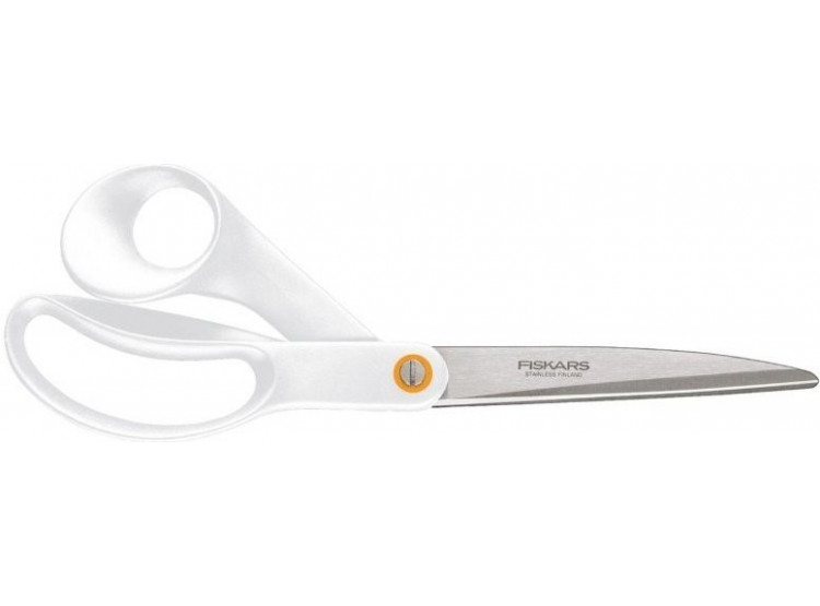 Fiskars Univerzální nůžky 21cm bílé