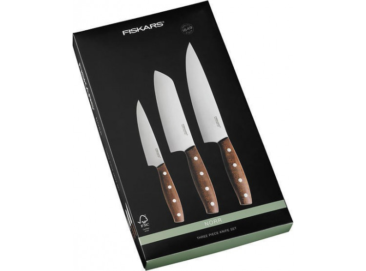 Fiskars Sada tří nožů Norr 1016473