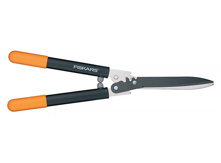 Fiskars Nůžky PowerGear Steel na živý plot s oboustranným převodem 114770