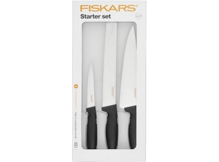 Fiskars Startovací set 3ks nožů 1014207