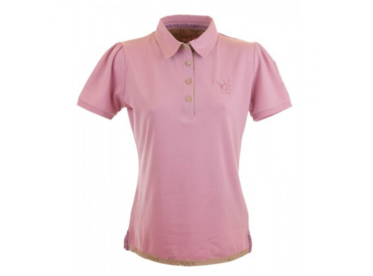 Tričko Polo růžové XL