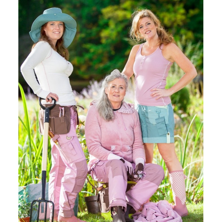 Top bez rukávů růžový XL