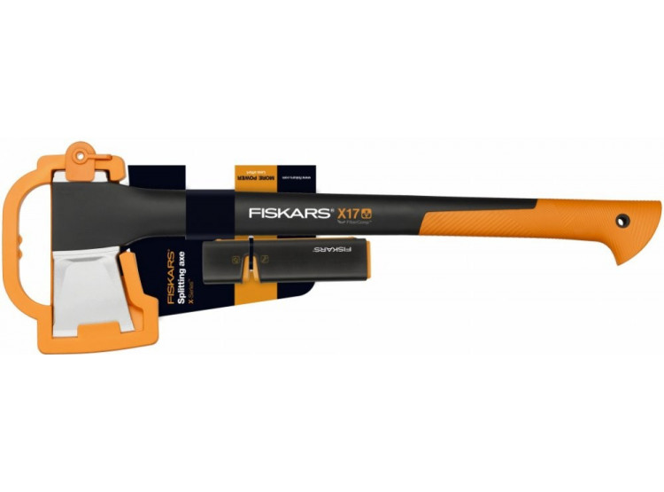 Fiskars Štípací sekera X17 + ostřič Xsharp™ 1020182