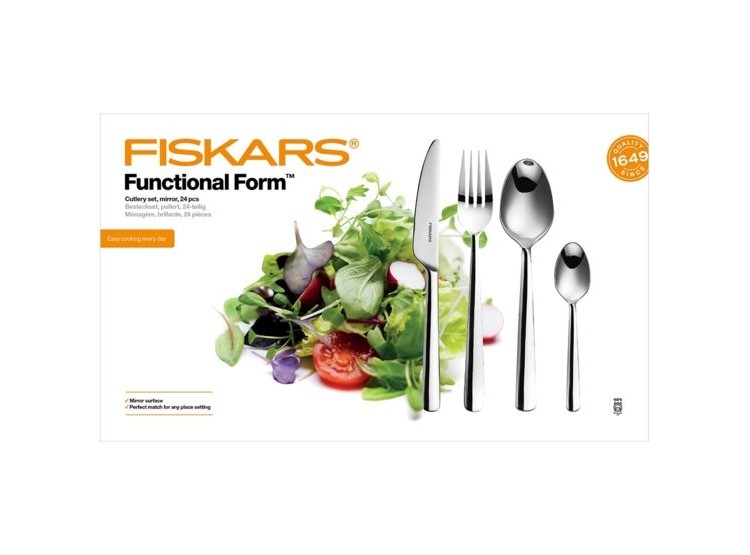 Fiskars Sada příborů lesk Functional Form 24 ks 1002949