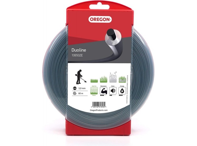 Oregon Duoline žací struna 3,0mm x 60m
