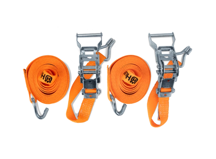 Husqvarna Kurta s ráčnou a hákem 25 mm / 4,5 m / 750 kg (2 ks)