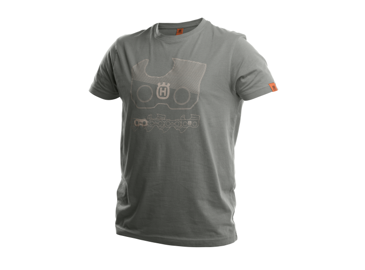 Husqvarna Triko X-Cut s krátkým rukávem, unisex, šedé S