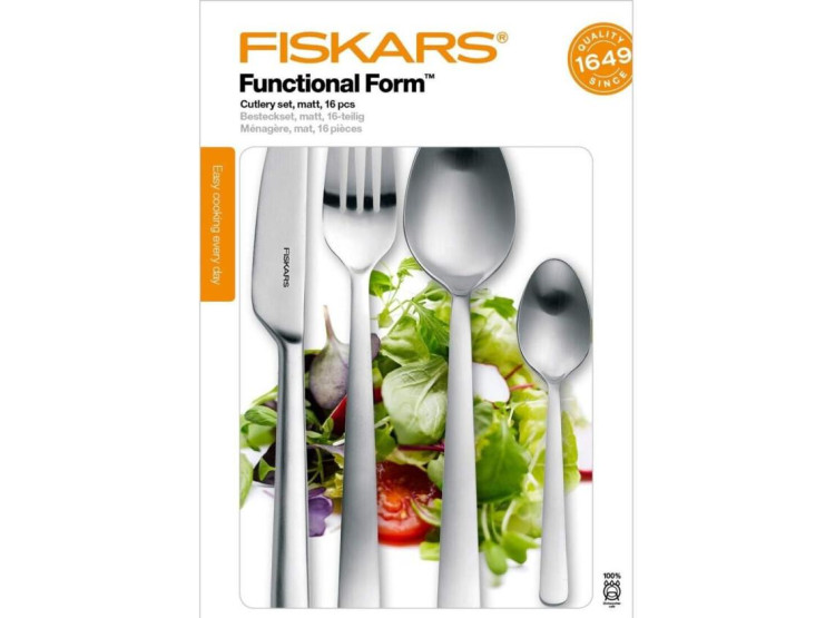Fiskars Functional Form sada příborů 16 ks, matná 1002958