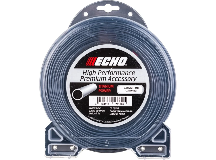 ECHO Titanium Round Line titanová žací struna Ø 2,5 mm × 81 m C2070152