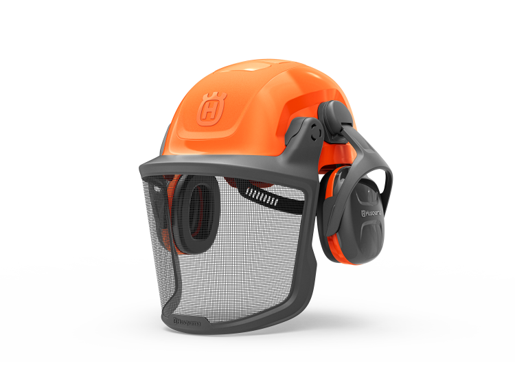 Husqvarna Classic ochranná lesnická přilba se štítem a chrániči sluchu 5404514-01