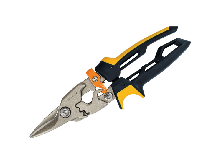 Fiskars PowerGear™ – převodové nůžky na plech, přímé, 1027207