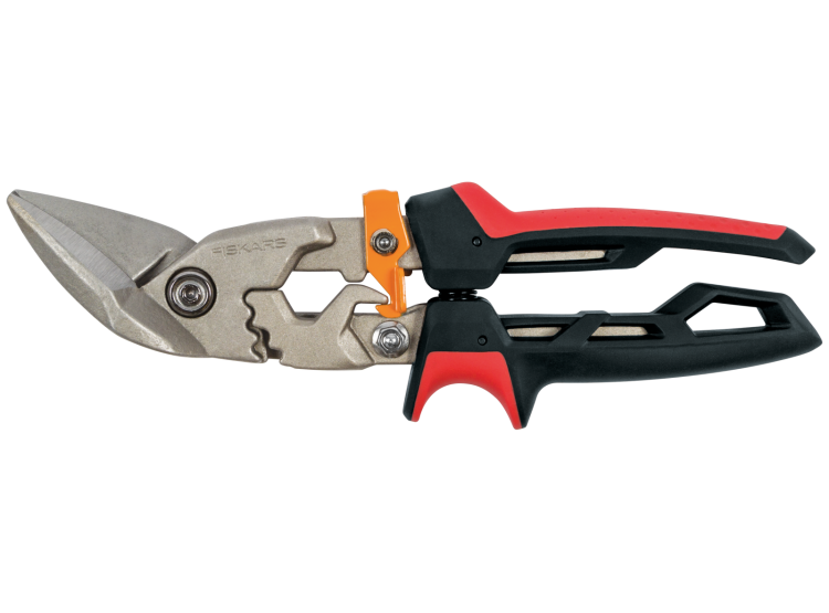 Fiskars PowerGear™ – převodové nůžky na plech, offsetové levé, 1027211