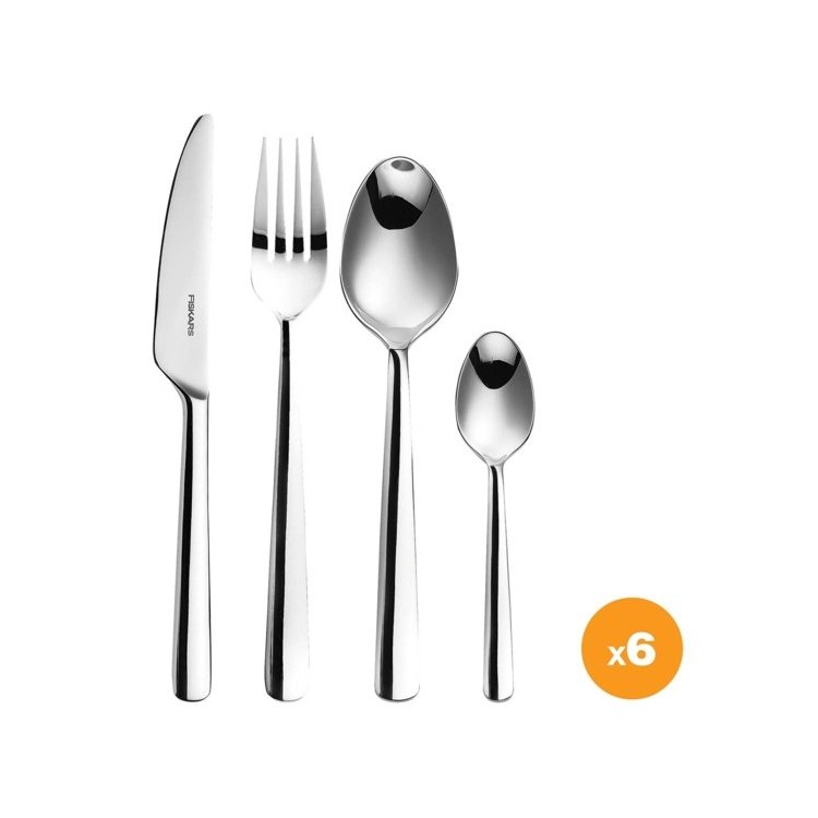 Fiskars Sada příborů lesk Functional Form 24 ks 1002949