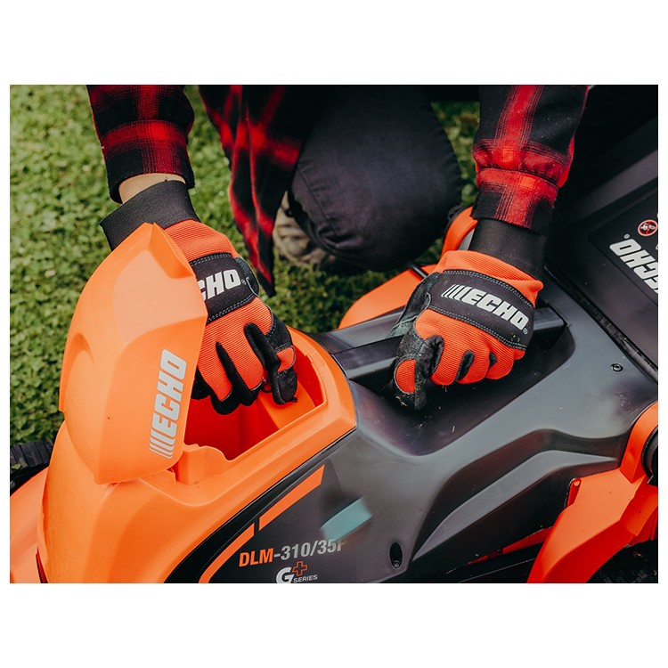 ECHO DLM-310/35P včetně 2ks baterie a nabíječky akumulátorová sekačka