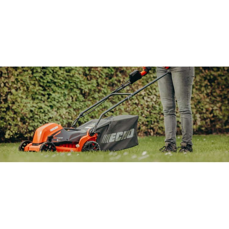 ECHO DLM-310/35P včetně 2ks baterie a nabíječky akumulátorová sekačka