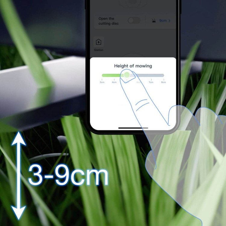 ECOVACS GOAT A3000 LiDAR robotická sekačka