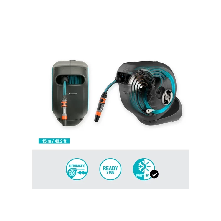 GARDENA RollUp S 18600-20 nástěnný box na hadici 15m