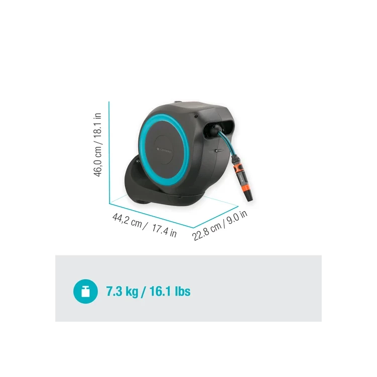 GARDENA RollUp S 18600-20 nástěnný box na hadici 15m