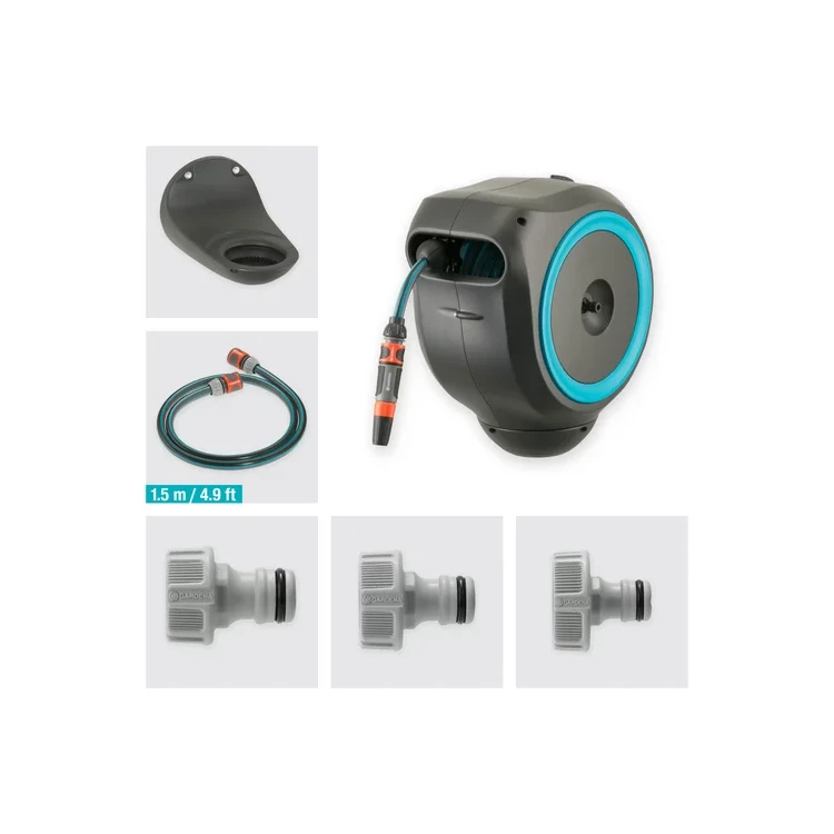 GARDENA RollUp S 18600-20 nástěnný box na hadici 15m