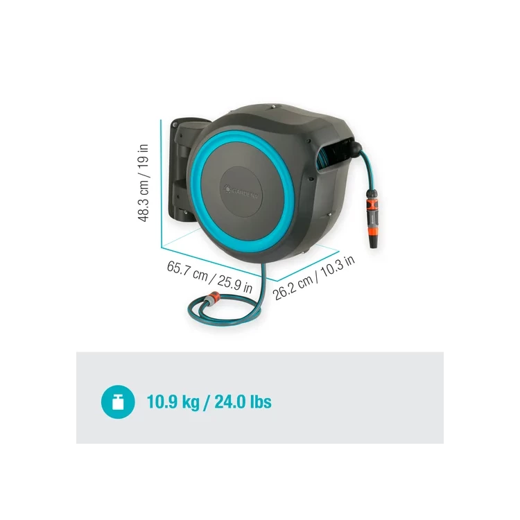 GARDENA RollUp M/L 18620-20 nástěnný box na hadici 25m