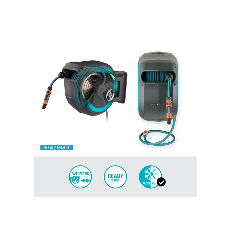 GARDENA RollUp L 18625-20 nástěnný box na hadici 30m