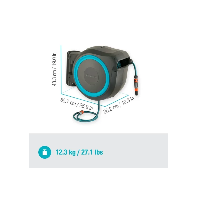 GARDENA RollUp L 18625-20 nástěnný box na hadici 30m