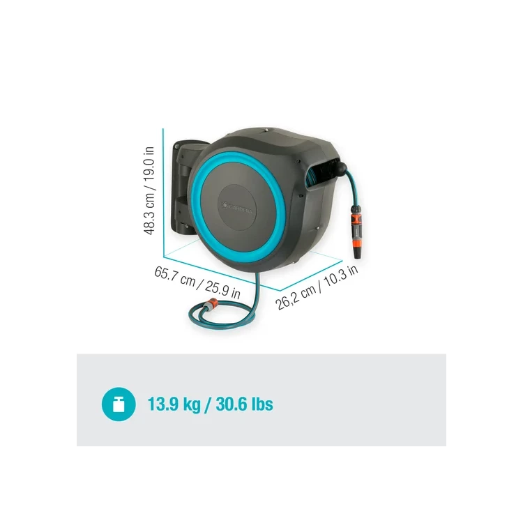 GARDENA RollUp XL 18630-20 nástěnný box na hadici 35m