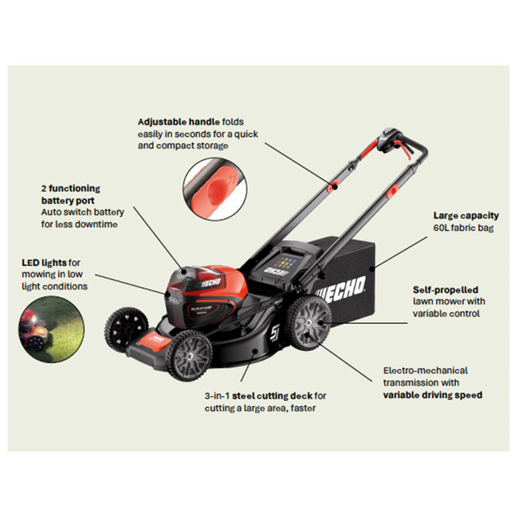 ECHO DLM-5100SP bez baterie a nabíječky akumulátorová sekačka