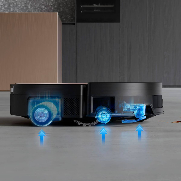 ECOVACS Deebot X11 OmniCyclone Silver domácí vysavač 2v1