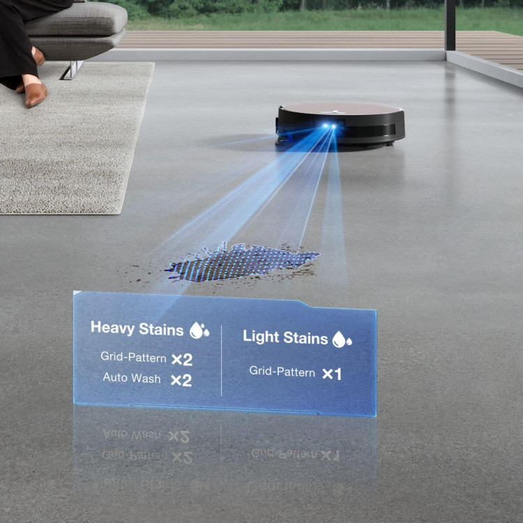 ECOVACS Deebot X11 OmniCyclone Silver domácí vysavač 2v1