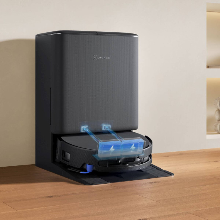 ECOVACS DEEBOT T90 PRO OMNI BLACK domácí vysavač 2v1