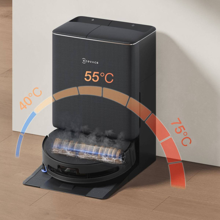 ECOVACS DEEBOT T90 PRO OMNI BLACK domácí vysavač 2v1
