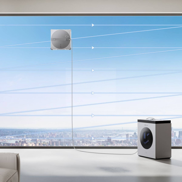 ECOVACS WINBOT W3 OMNI SILVER robotický čistič oken