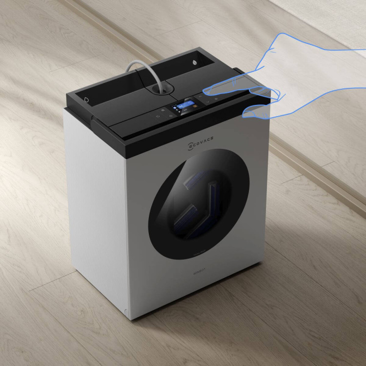 ECOVACS WINBOT W3 OMNI SILVER robotický čistič oken