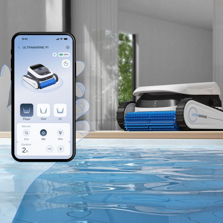 ECOVACS ULTRAMARINE P1 robotický bazénový vysavač