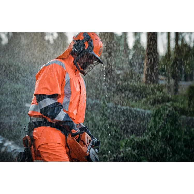 Husqvarna Functional reflexní bunda do deště Nepromokavá pracovní bunda