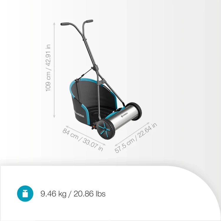 GARDENA Plus 400 ruční vřetenová sekačka s košem 11765-20