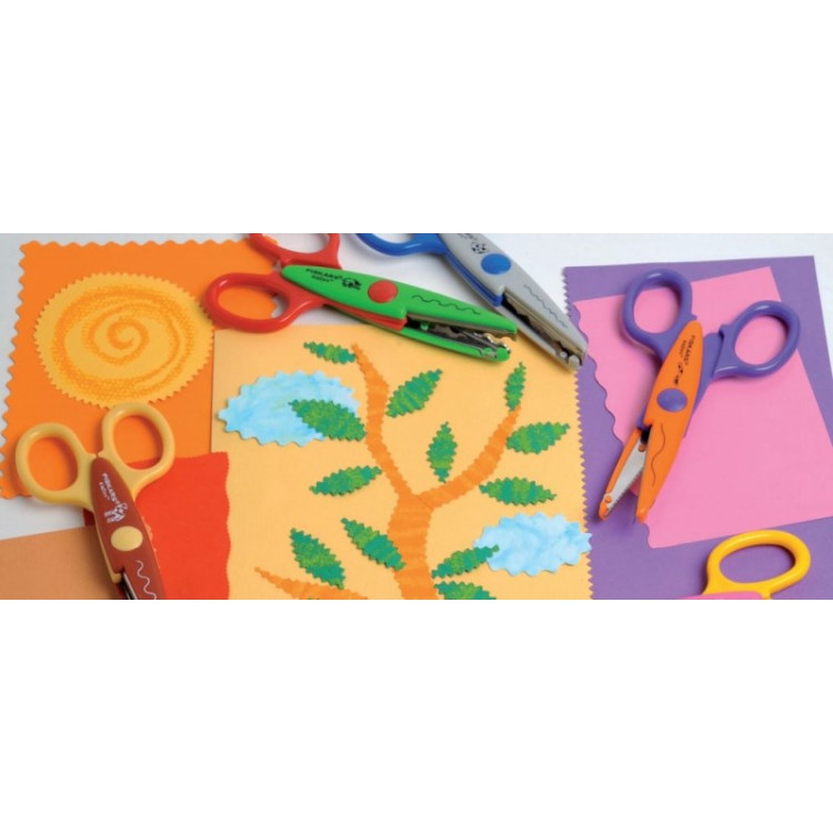 Fiskars Kidzors™ dětské tvarové nůžky Zvířátka 6 ks 1003730
