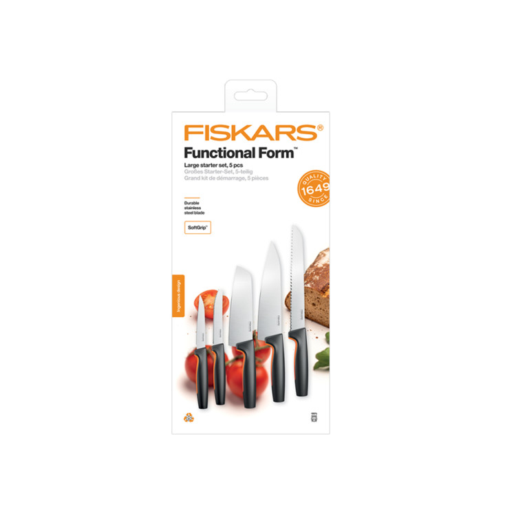 Fiskars Functional Form velká startovací sada 5 nožů 1057558