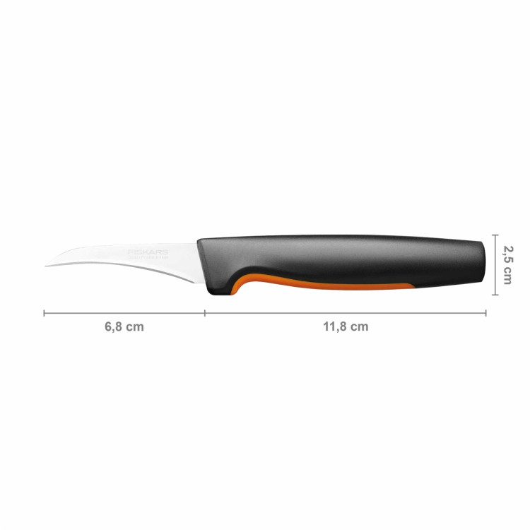 Fiskars Functional Form loupací nůž se zahnutou čepelí 7 cm 1057545