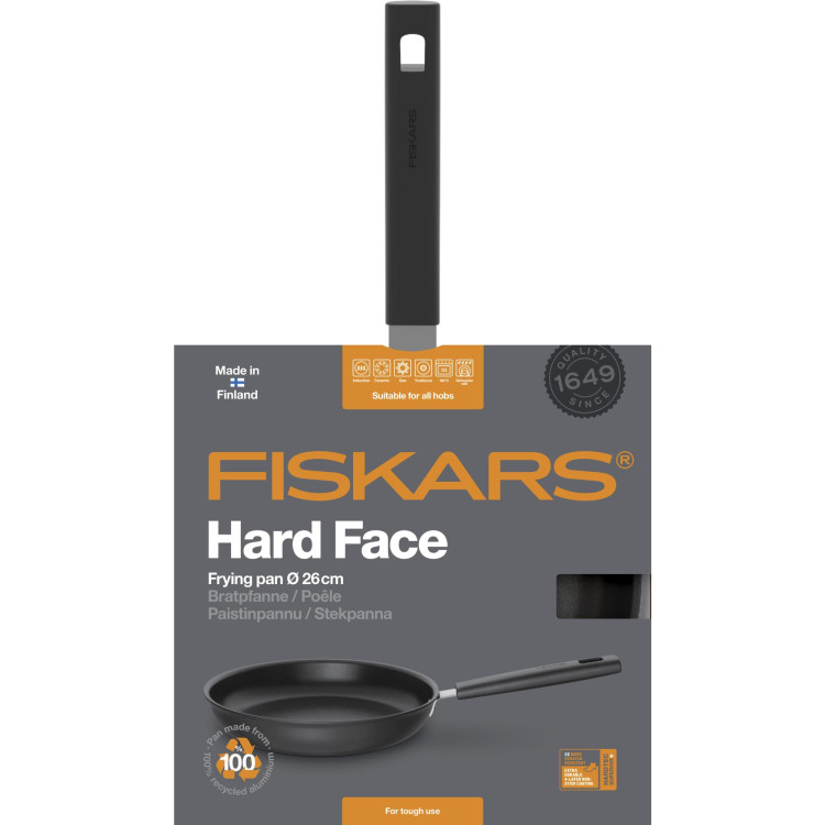 Fiskars Hard Face pánev na smažení 26 cm 1075459