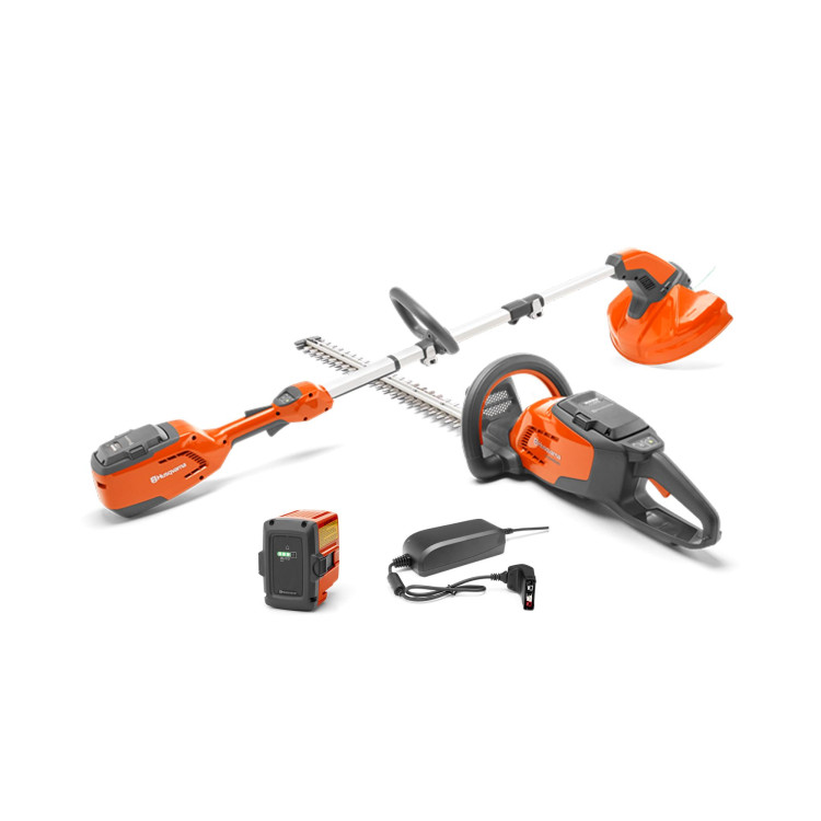 Husqvarna sada 115iL + 115iHD45 s akumulátorem a nabíječkou 9679572-01 aku vyžínač a plotostřih