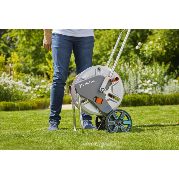 GARDENA CleverRoll M Metal sada s hadicí 20 m – 9679168-01