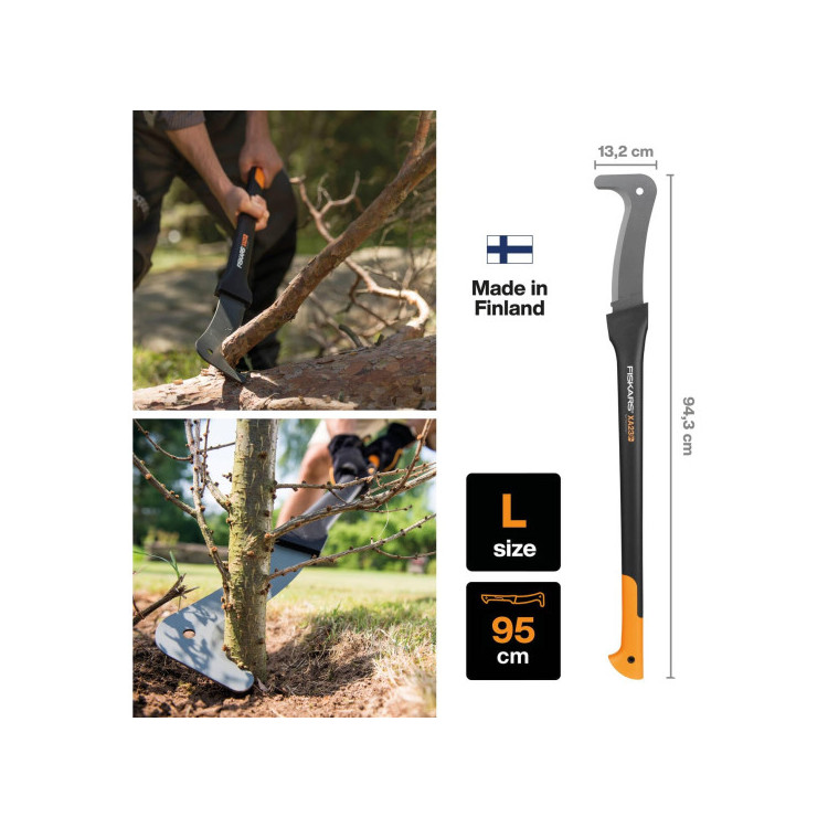 Fiskars dlouhá mačeta WoodXpert™ XA23 1003621
