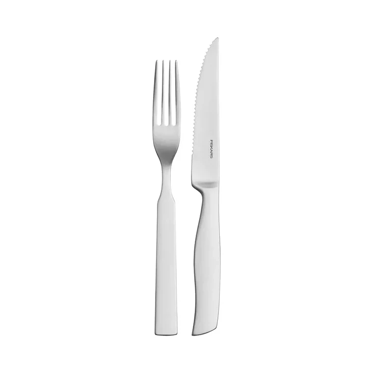 Fiskars All Steel sada steakových příborů 24 ks 1027505