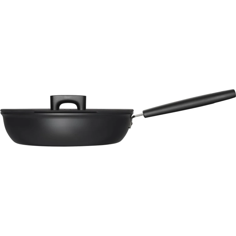 Fiskars Hard Face hluboká pánev s poklicí 26 cm / 2,8 l – 1052231