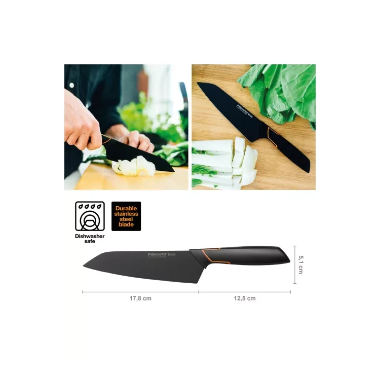 Fiskars Edge nůž Santoku 17 cm – 1003097