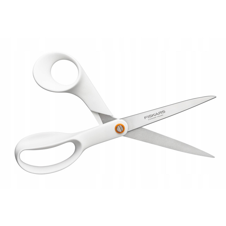 Fiskars Functional Form™ univerzální nůžky 21 cm, bílé – 1020412