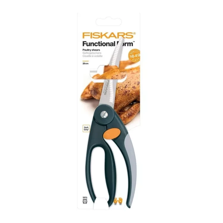 Fiskars Functional Form™ ReNew nůžky na drůbež 25 cm – 1003033